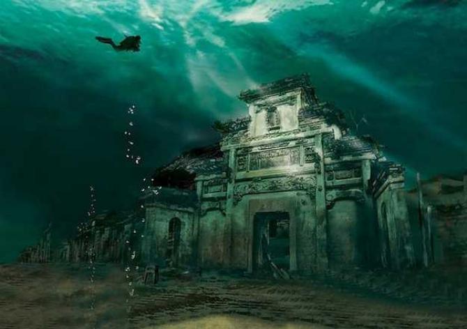 Місто під водою Шічен (Китай)