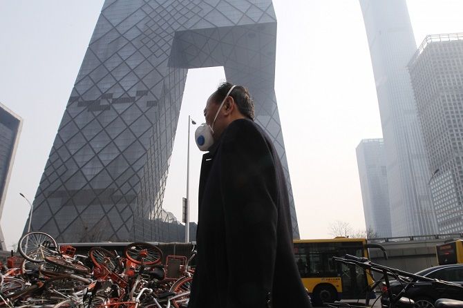 China's air pollution