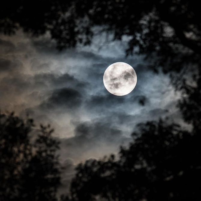 Як це було: чарівні фото Повного Місяця від користувачів соцмереж 7