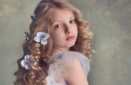 Beautiful hairstyles for girls for the first school day