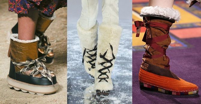 ботинки осень-зима 2019-2020