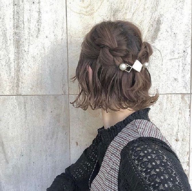 Hairstyles for short hair for school 2020: simple and beautiful styling for  girls step by step