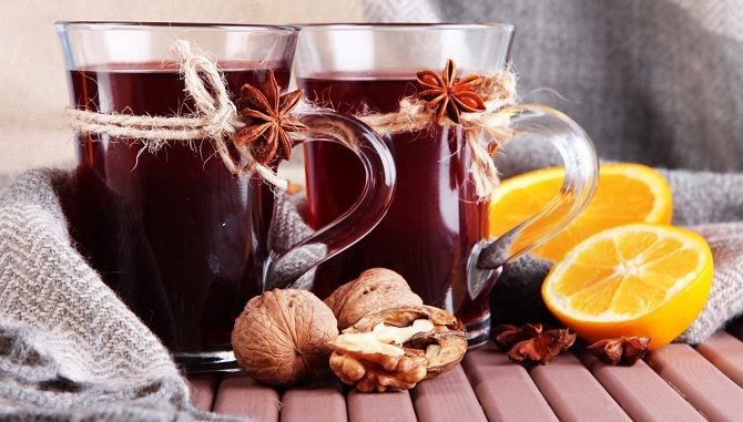 Non-alcohol mulled wine