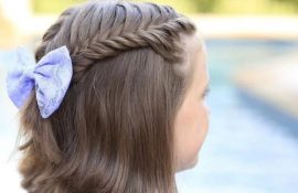 Fancy and easy to do hairstyles for short hair to wear for school: interesting ideas for every day