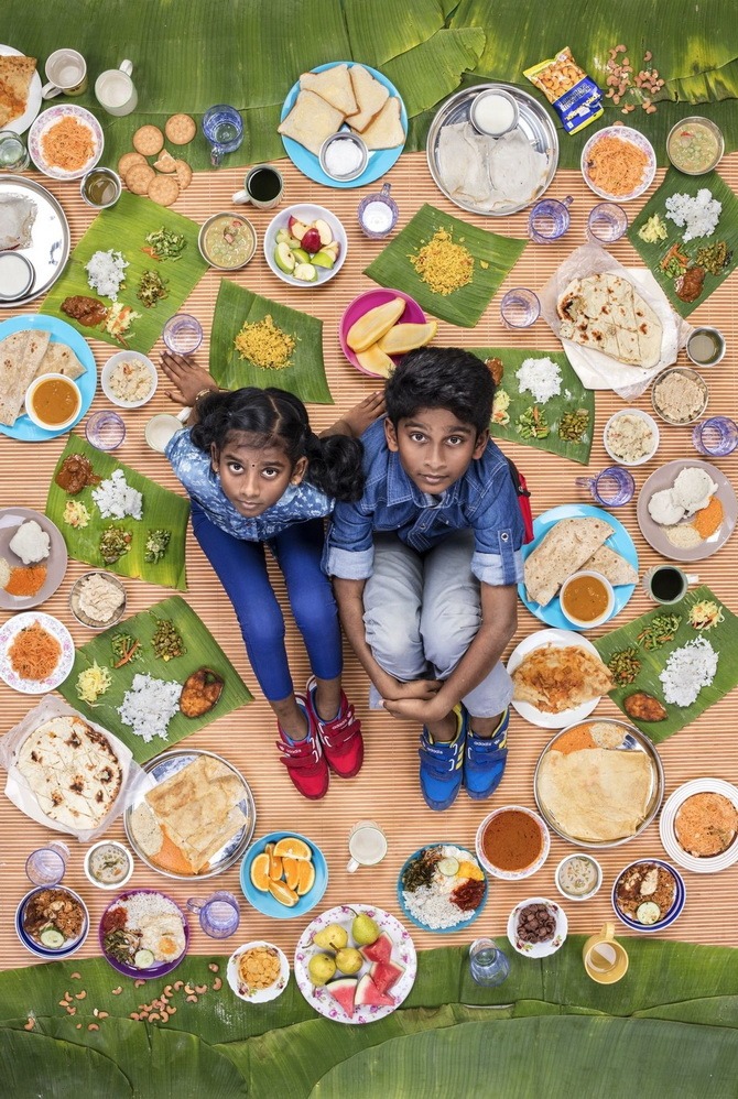 «Хлеб насущный» — яркий фотопроект о том, чем питаются дети по всему миру - фото 2