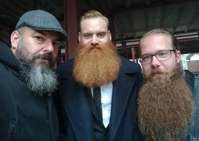 бородаті чоловіки
