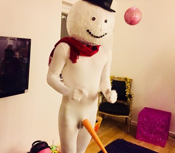 костюм снеговика 