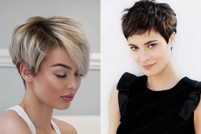 Stylish women's haircut for short hair 2020
