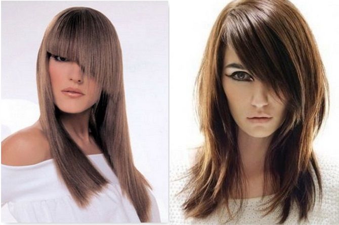 Asymmetric fashion haircuts for long hair2020