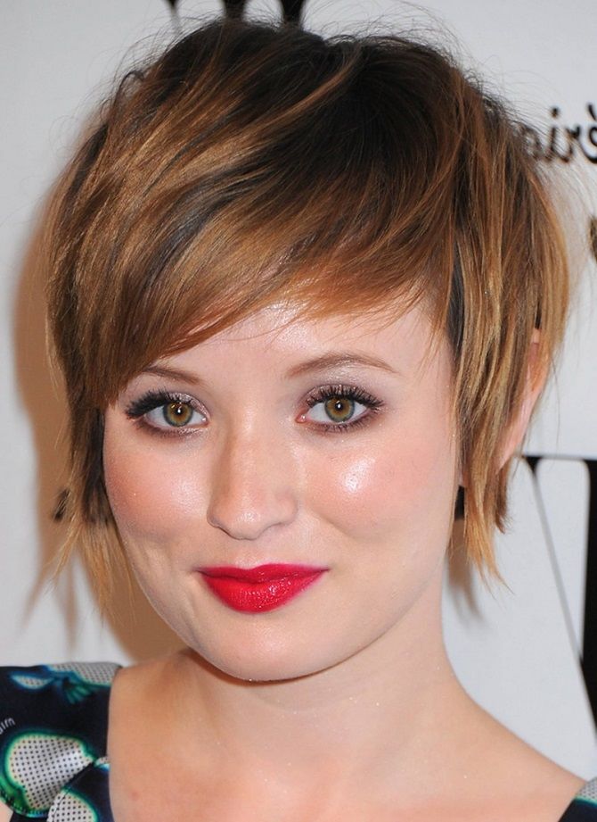 Hairstyles with bangs for short hair 2020