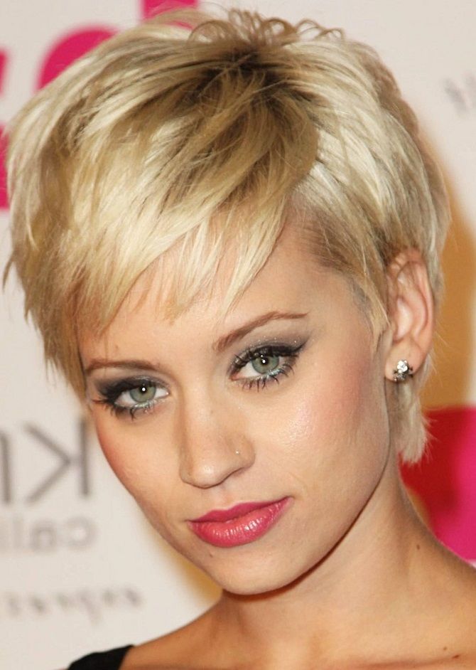 Short haircuts for thin, fuzz and sparse hair