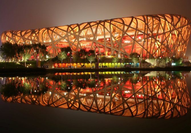 Стадион Птичье гнездо в Пекине: чемпион для олимпийских рекордов 1