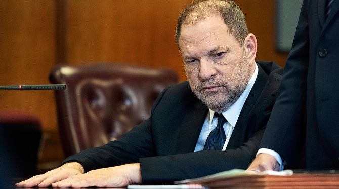 jury trial was held over Harvey Weinstein