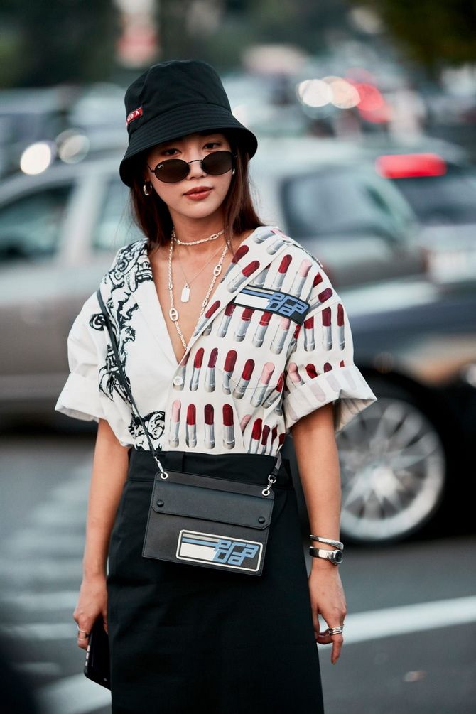 oversized women's white shirt