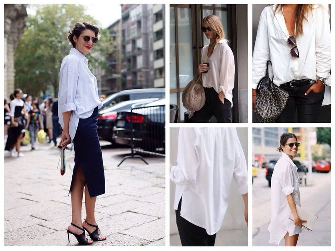 stylish white shirts for women