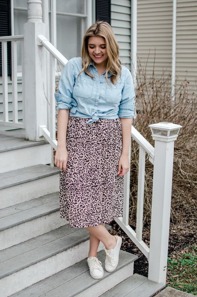 women's denim shirt