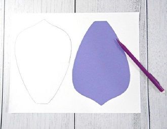 Искусство DIY: пошаговая схема, как легко и просто сделать цветы из бумаги своими руками 27