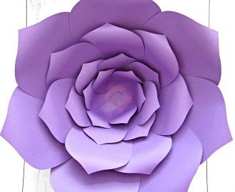 Искусство DIY: пошаговая схема, как легко и просто сделать цветы из бумаги своими руками 35