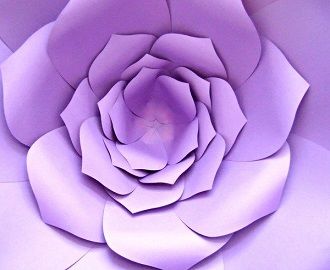 Искусство DIY: пошаговая схема, как легко и просто сделать цветы из бумаги своими руками 36
