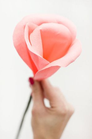 Искусство DIY: пошаговая схема, как легко и просто сделать цветы из бумаги своими руками 9