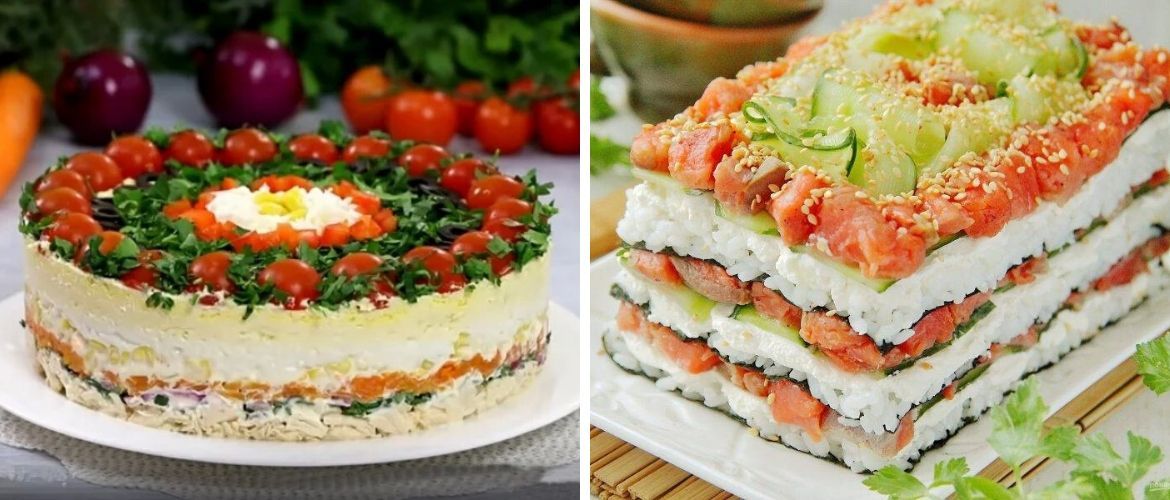 Самые вкусные рецепты новых салатов на день рождения