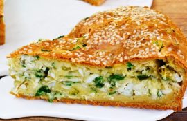 соленый пирог