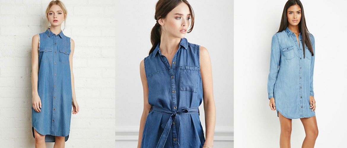 10 models of shirt dresses that are worth paying attention to in 2021-2022
