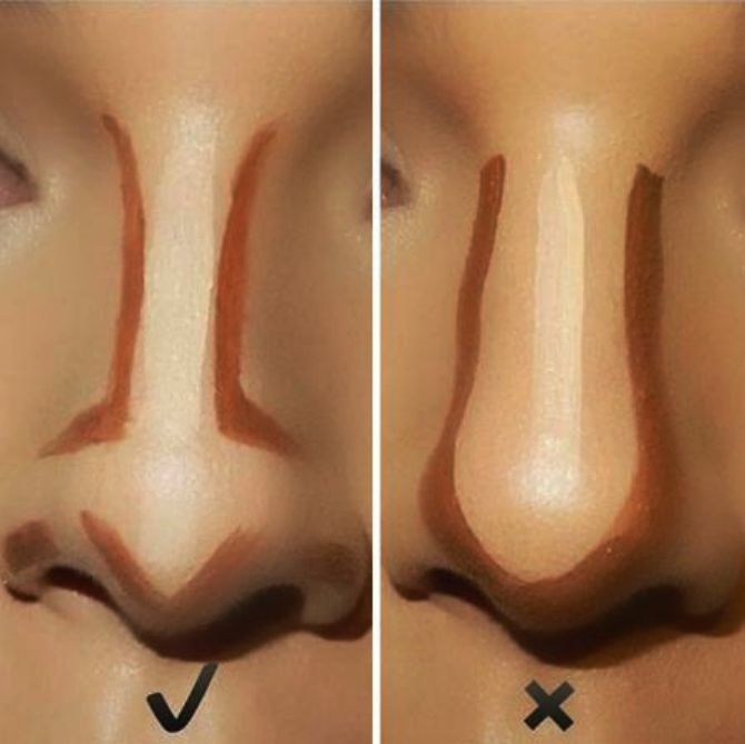 How To Make A Wide Nose Look Smaller Without Makeup Makeupview co