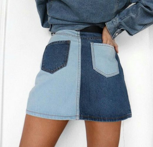 How to wear a denim skirt: photos, trends, novelties of 2021