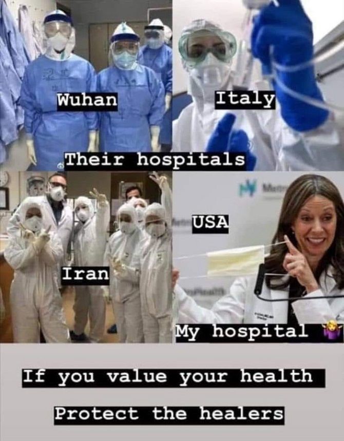 медсестри шуткують США