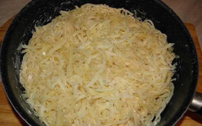 сыр на сковородке