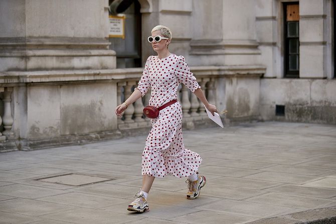 Tartan and polka dots