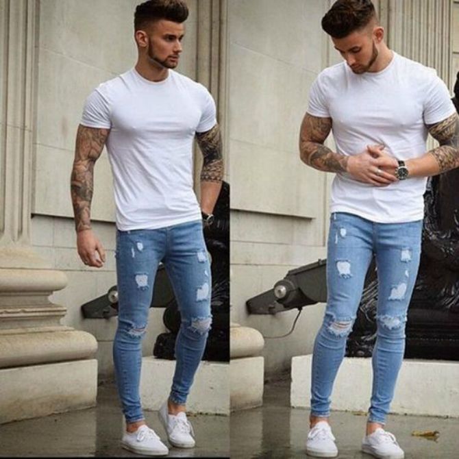 мужские джинсы левис