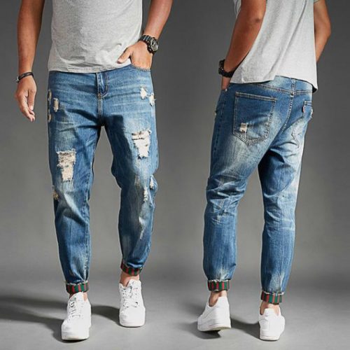 Модные мужские джинсы 2023 фото