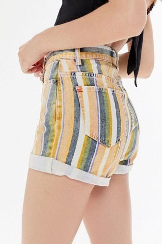 Denim shorts in 2021-2022: look stylish and trendy 78