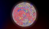 карта луны