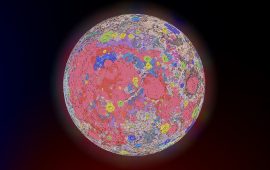 карта луны