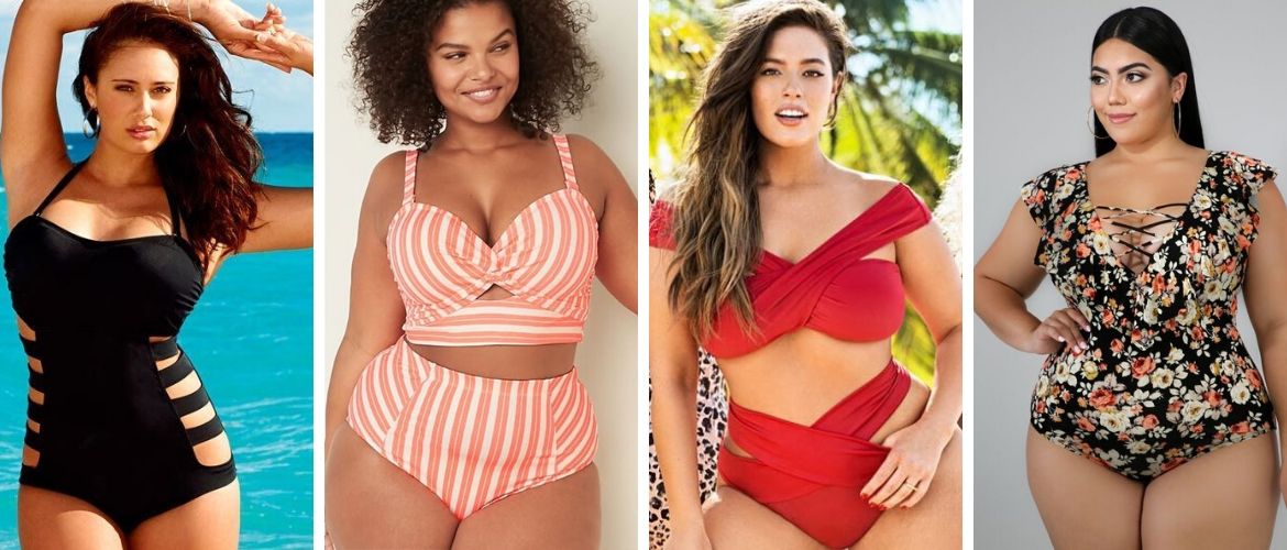 Plus-size swimwear: fashion trends for the summer 2021