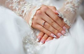Wedding manicure 2020: top-level nails