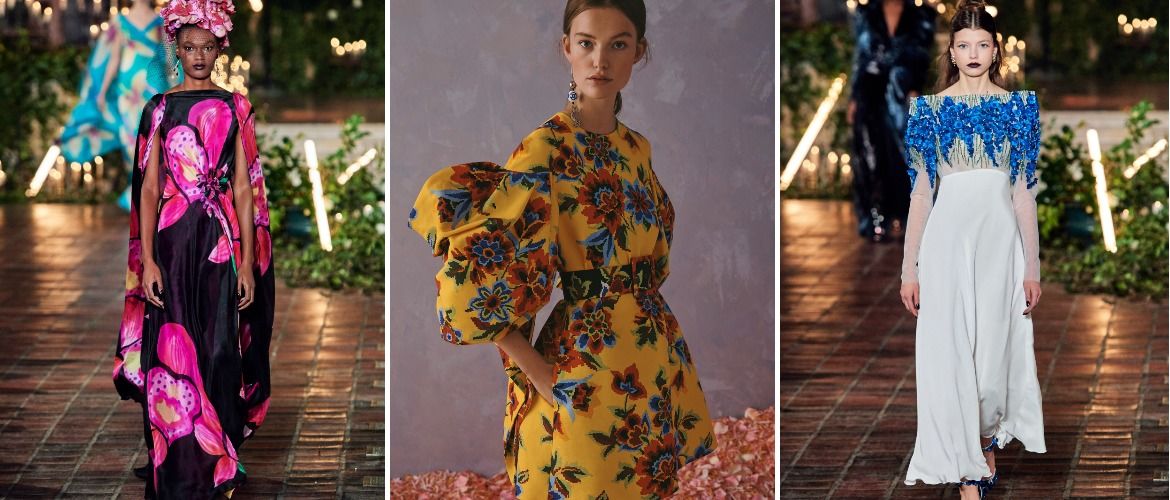 Dresses with flower patterns: a selection of the best floral prints 2021-2022