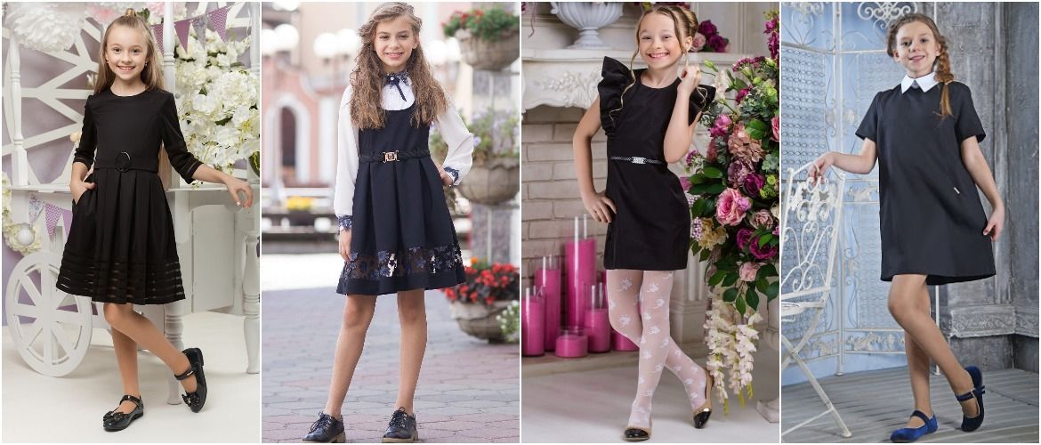Школьные платья для девочек: самые модные тенденции 2023-2024 года