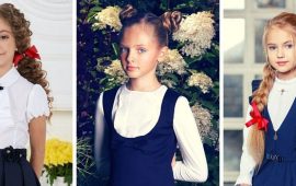 Топ-12 сучасних і модних зачісок в школу для підлітків: нові ідеї, фото
