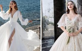 Модні весільні сукні з рукавами 2021-2022