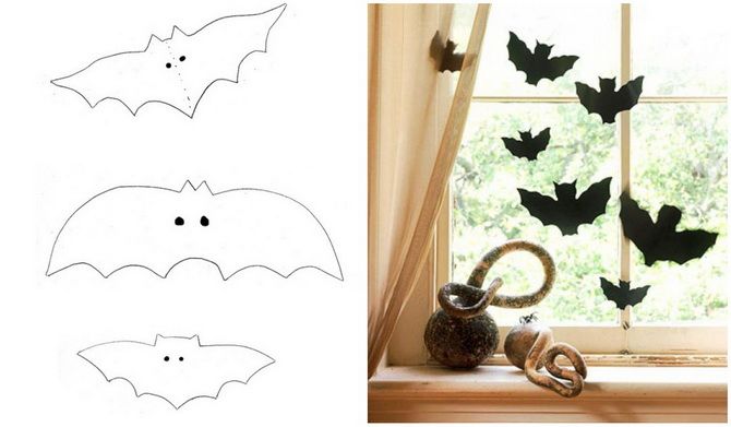 Летучая мышь на Хэллоуин: как сделать оригинальный декор своими руками 1