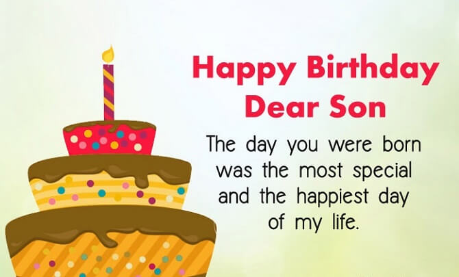 Moving birthday greetings to a son in prose, verses and cards 6