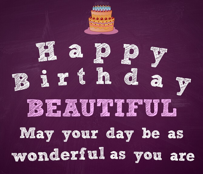 Beautiful images of happy birthday wishes to a woman 14