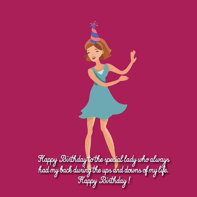 Beautiful images of happy birthday wishes to a woman 19