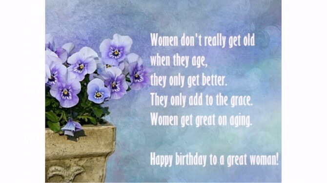 Beautiful images of happy birthday wishes to a woman 10
