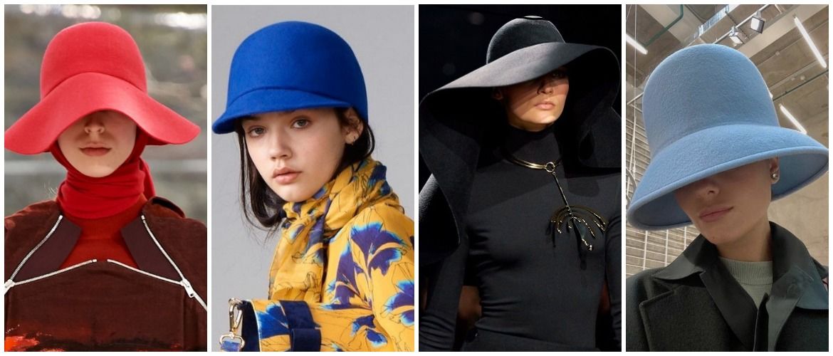 Женские головные уборы 2022: шляпы, косынки, береты, панамы и кепи