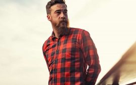 Фланелеві сорочки для чоловіків – яскраві образи 2020-2021